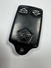 GENUINE CHRYSLER 2 BUTTON REMOTE LOCKING / ALARM FOB TESTED 04686255 !
