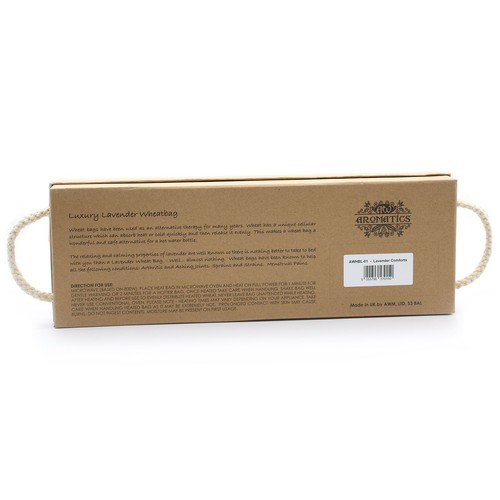 Luxury lavender wheat bag - bag, in
