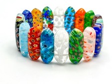 Millefiori Stretch Bracelet -