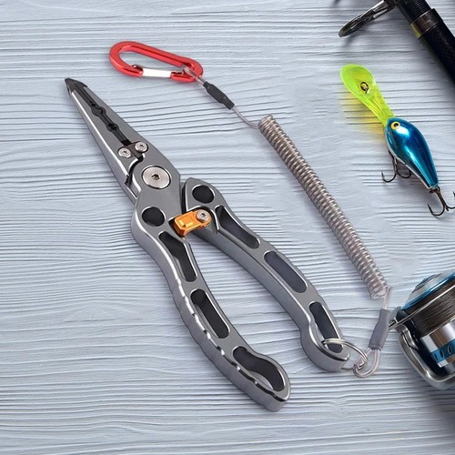 Titanium alloy fishing pliers - alloy,