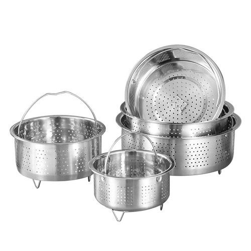 Stainless steel steamer - steel, basket
