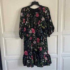 New! Eliza J Floral Crepe Mini
