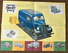 Ford Thames 10 Cwt Van Truck Estate Pick Up Brochure Manual Parts Repair