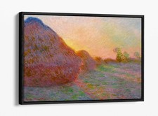 CLAUDE MONET, HAYSTACKS -FLOAT