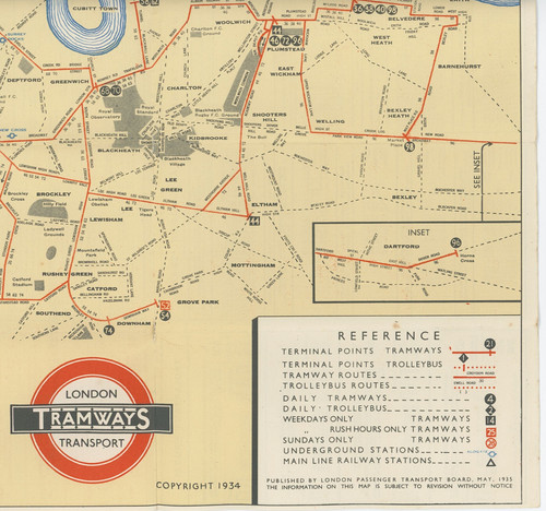 1935 tram map issued - no, by