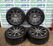 18" AXE EX15 Alloy Wheels Black Polished 5x120 fits BMW 3 Series