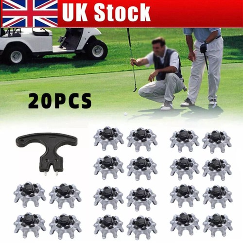 20x golf shoes spikes studs - shoes,