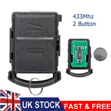 433MHz 2 Button Car Key Remote Fob fit Vauxhall Corsa C Meriva Combo Agila Tigra