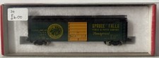 CON-COR N GAUGE VENTILATED SPRUCE FALLS ROLLING STOCK FREIGHT WAGON CASED 1207