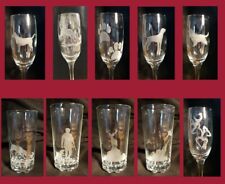 Etched glass designs shooting gift present