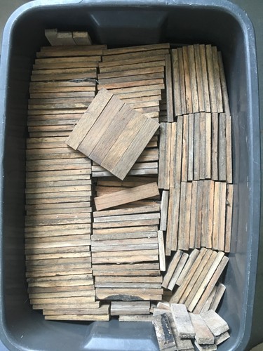 Reclaimed vintage parquet - , oak