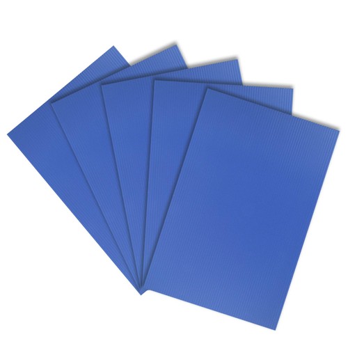 5pcs corrugated plastic - plastic, sheets