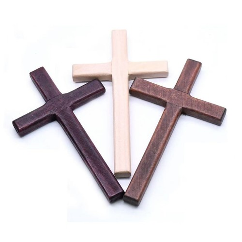 Christian wooden cross hanging - cross,
