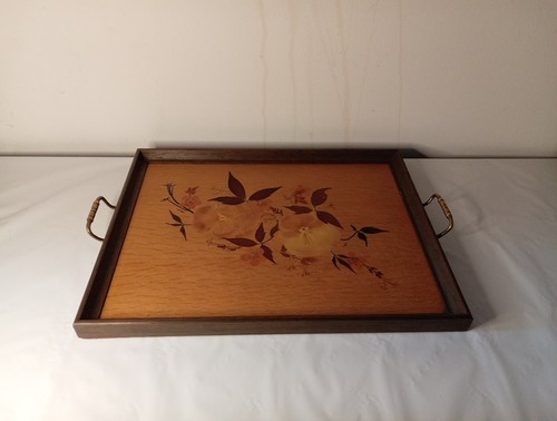 Real flower and - real, inlaid