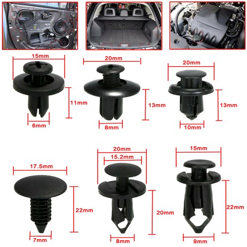 190pcs car clips retainer - 190pcs, auto