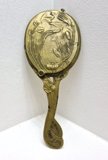 Art Nouveau Style Brass Tone