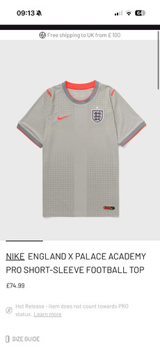 Nike england palace - england, ss