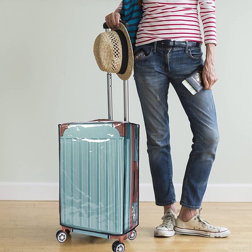 Pvc travel luggage - pvc, suitcase