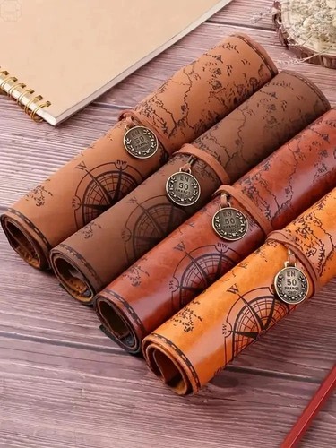 Vintage roll pencil case - roll,