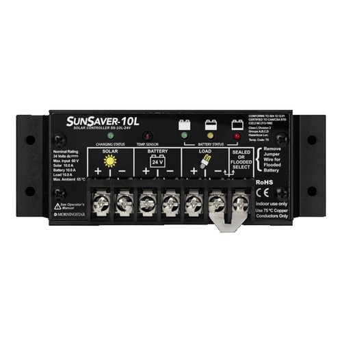 Morningstar sunsaver 10a 24v - sunsaver,