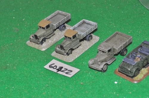 15mm ww2 soviet 4 trucks - ww2,