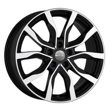 ALLOY WHEEL MAK KOLN FOR VOLKSWAGEN GOLF VII VARIANT 8X17 5X112 BLACK MIRRO GT5