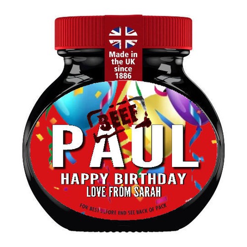 Personalised happy birthday - happy,