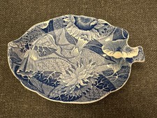 Spode The Blue Room Collection Small Sunflower Plate Dish~Blue & White 