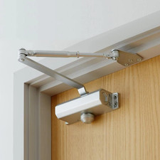 25-45KG Heavy Duty FIRE RATED Overhead Door Closer Opener Softs Close Adjustable