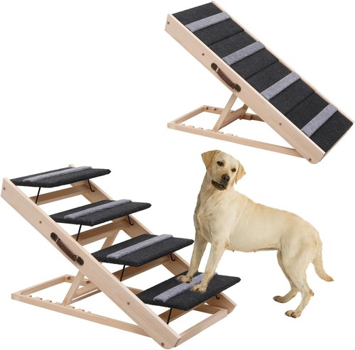 Upgrade pet ramp dog - 2-in-1,