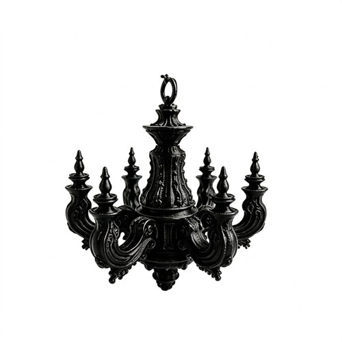 Dollhouse chandelier with - dollhouse,