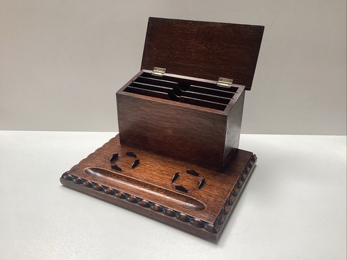 Antique oak stationary - antique,