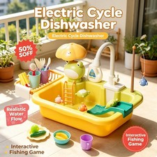 Kids Pretend Play Kitchen Sink