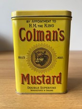 Colman's Empty Large Mustard