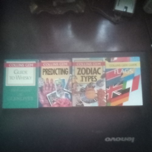 Four collins gem books whisky - collins,