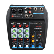 4 Channel DJ Mixer Bluetooth