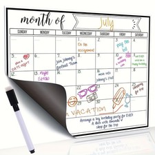 Magnetic Dry Erase Calendar