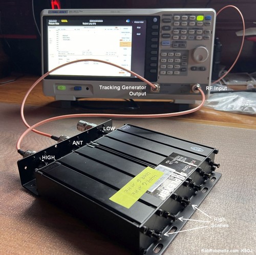 50w uhf 440 490mhz - 6, cavity