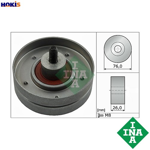 Deflectionguide pulley vribbed - deflectionguide,