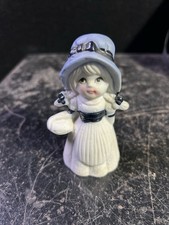 Vintage Very Old Girl Ornament