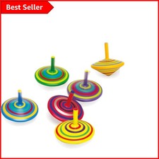 Classic Wooden Spinning Tops -