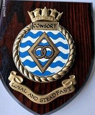 Vintage HMS Consort  Wooden