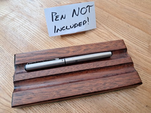 Mahogany pen stand - pen, /