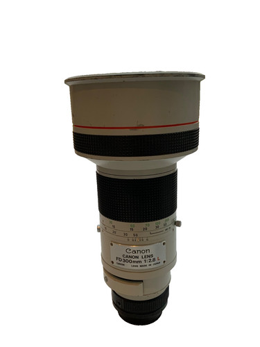 Canon lens fd300mm 8 with - lens, 1:2.8