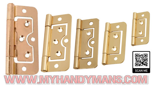 Brass flush door hinges for - door,