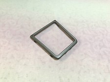 VAUXHALL VECTRA C SIGNUM 02-09 GEARSTICK SURROUND TRIM GREY WITH CHROME 13165756