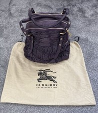 Burberry Large Python Skin Bag