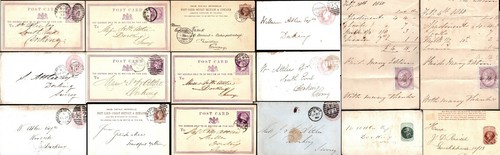 Postcards postal stationery - postcards,