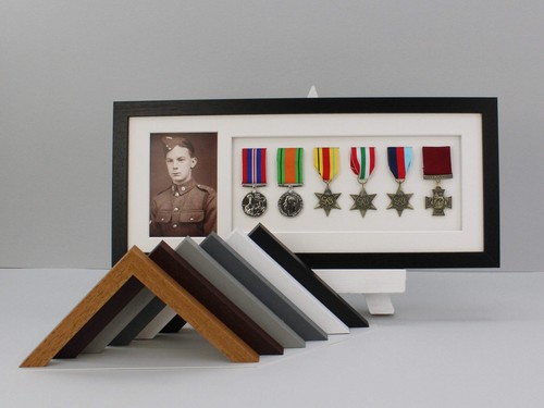 Military medal display - medal, frame
