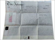 Huge 1868 British Vellum